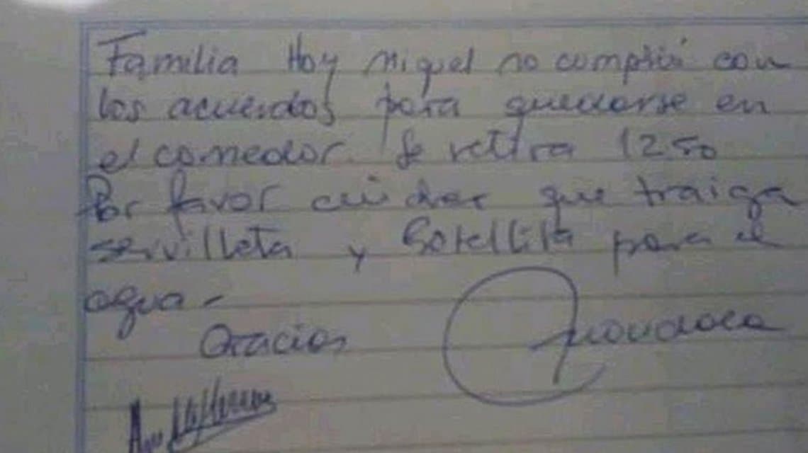 Neuquén: le impidieron comer a cuatro chicos en una escuela porque les faltaba agua y servilletas