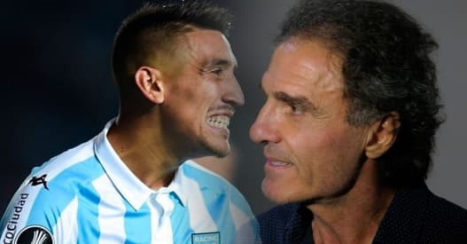 Centurión se cruzó con Ruggeri, le apuntó a la dirigencia de Racing y confesó: «A la noche no tengo sueño, quiero ir a tomar algo todos los días»