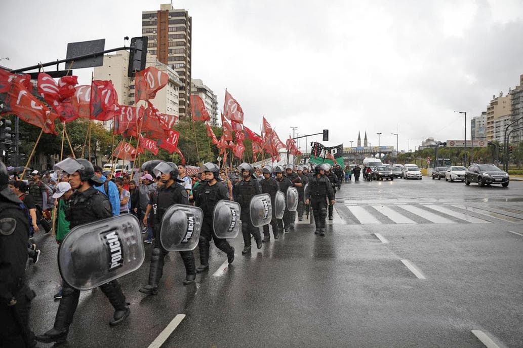 Se espera un día caótico en el centro porteño por varias marchas