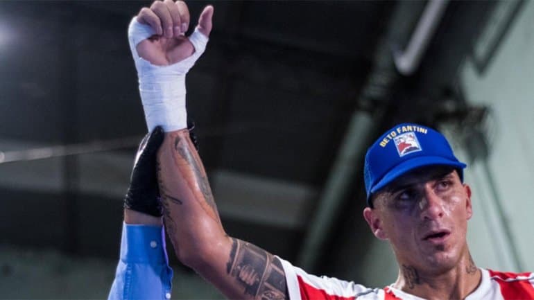 Pablo Migliore ganó su segunda pelea como boxeador por nocaut