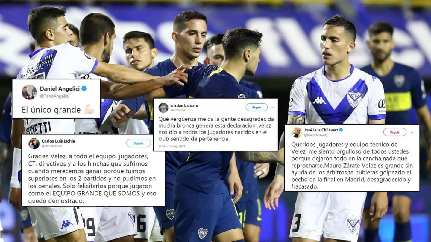 La polémica del Boca-Vélez se trasladó a las redes sociales