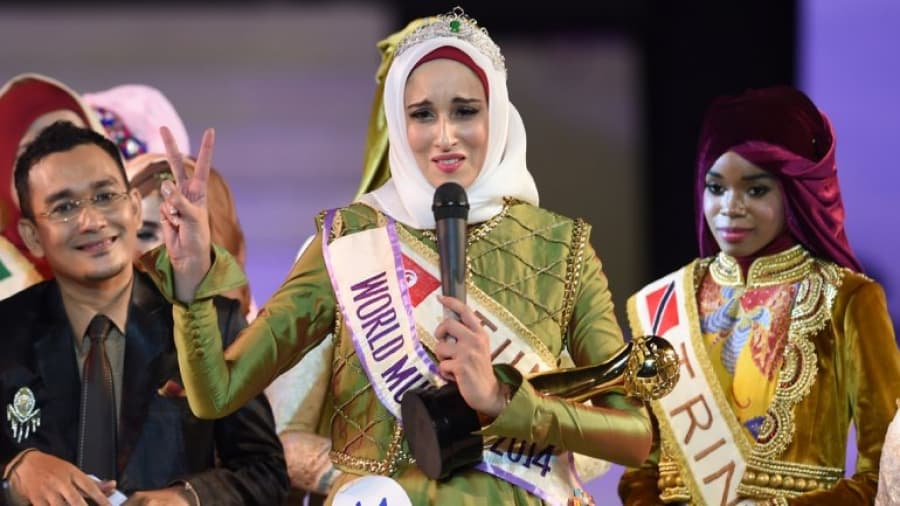 El concurso de belleza islámico consagró a su reina: miss Túnez