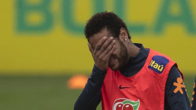 La denuncia de la mujer que acusa a Neymar de violación aporta imágenes del jugador actuando de forma agresiva