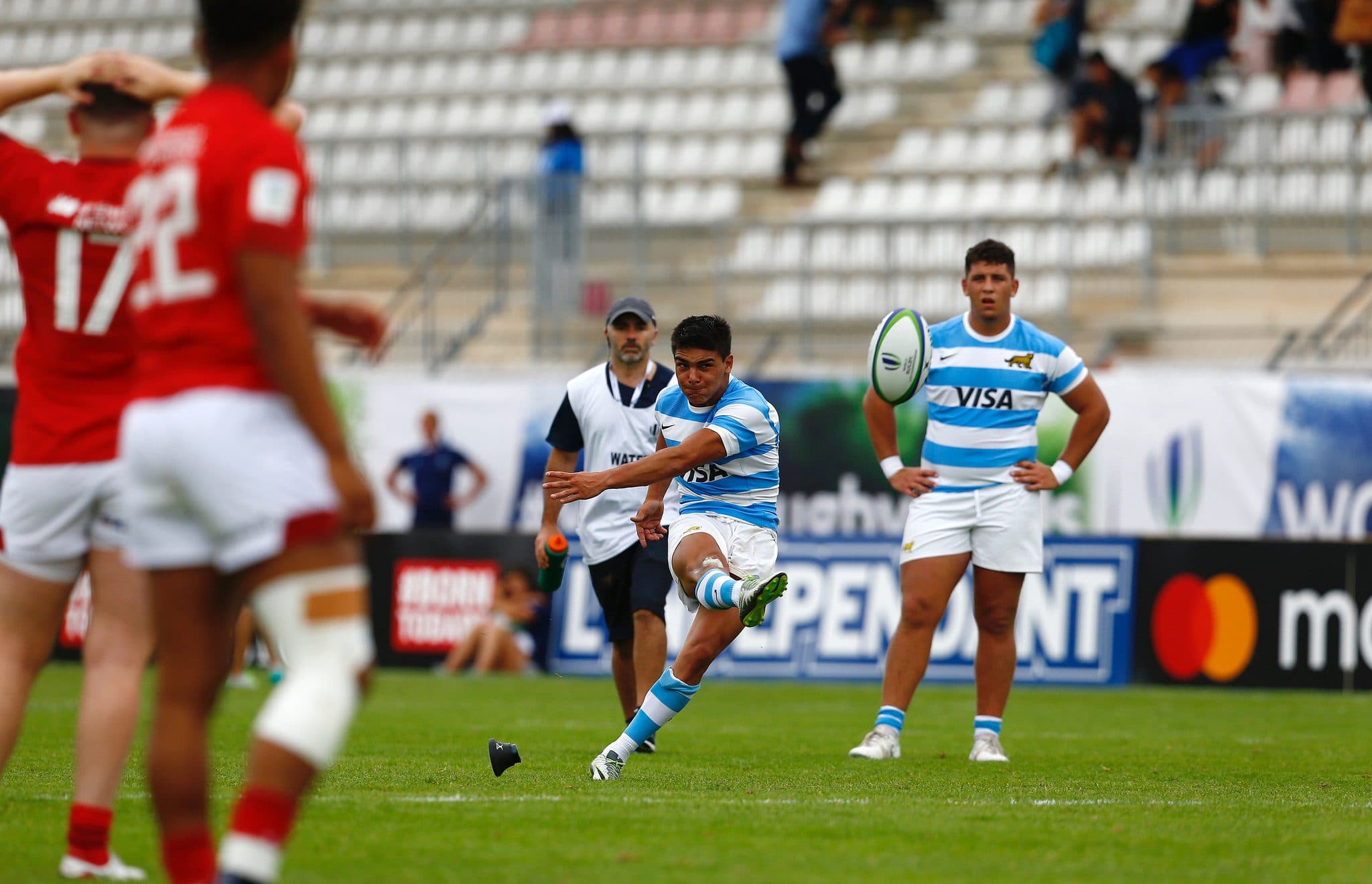 Gales frustró el debut de Los Pumitas y venció a los anfitriones en Rosario por el Mundial de Rugby Sub 20