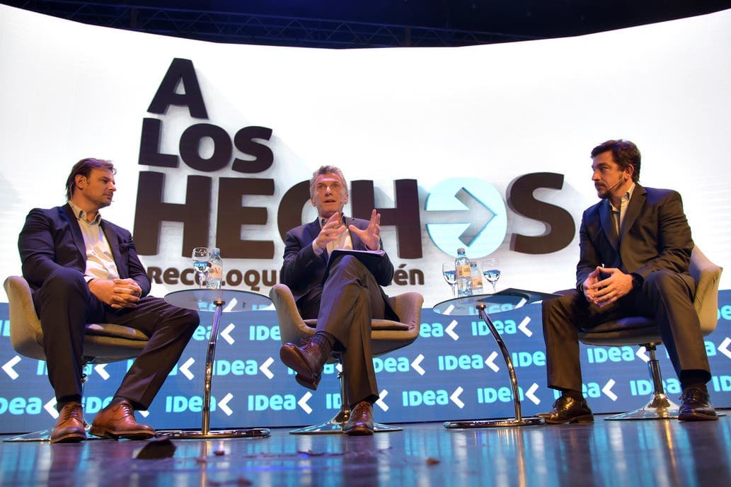 IDEA. Según los empresarios, con Pichetto, Macri se mostró abierto a buscar consensos