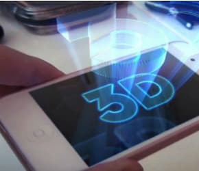 Presentaron un protector para la pantalla del celular que permite ver contenidos 3D sin anteojos especiales
