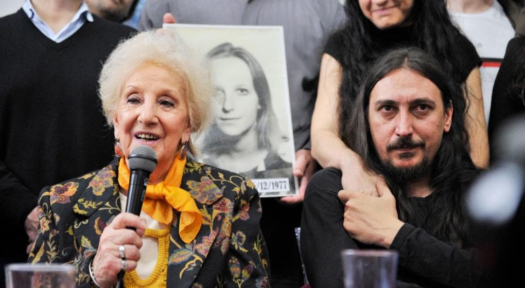 Las Abuelas de Plaza de Mayo presentaron al nieto 130