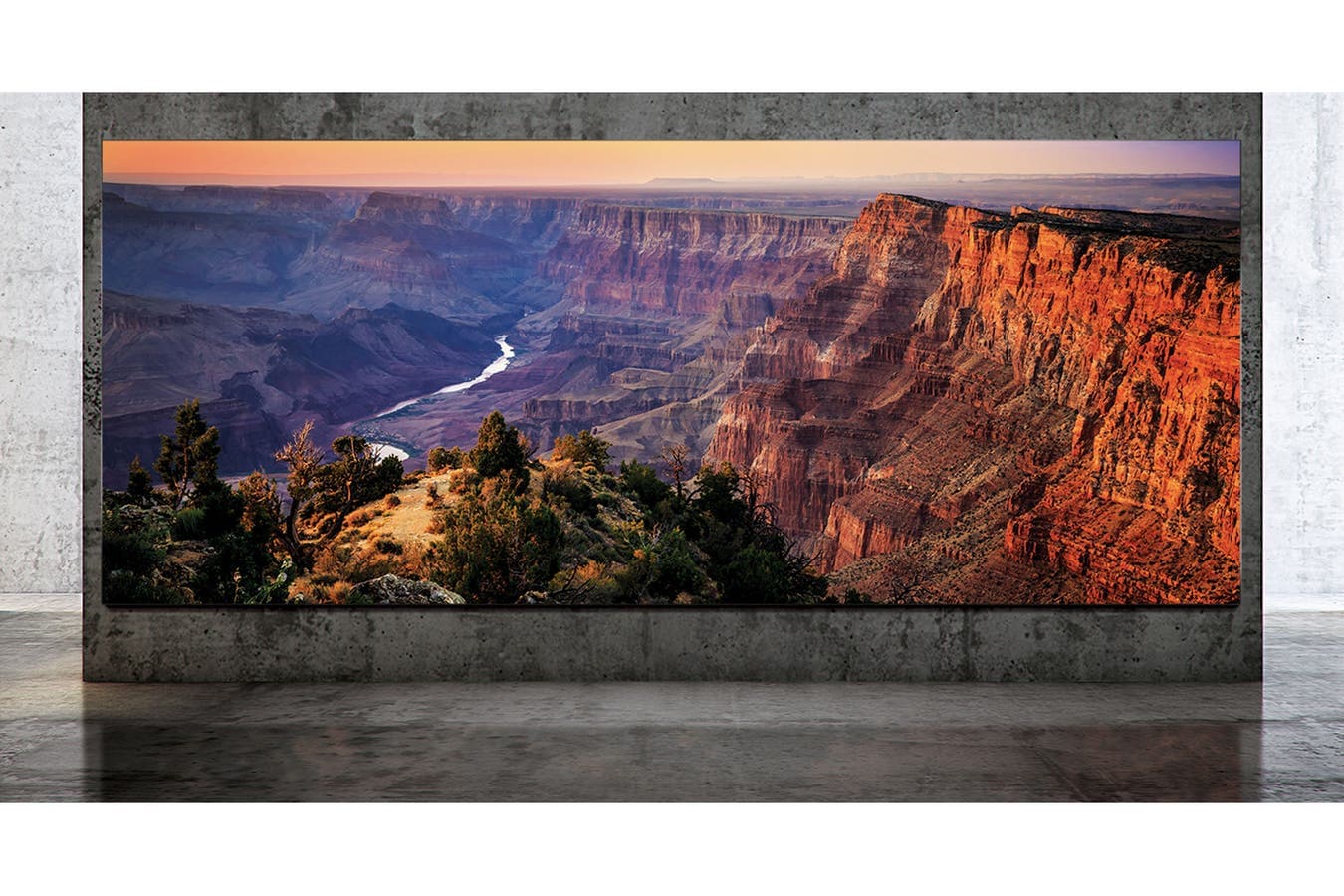 Este es The Wall Luxury, el enorme televisor de 292 pulgadas de Samsung