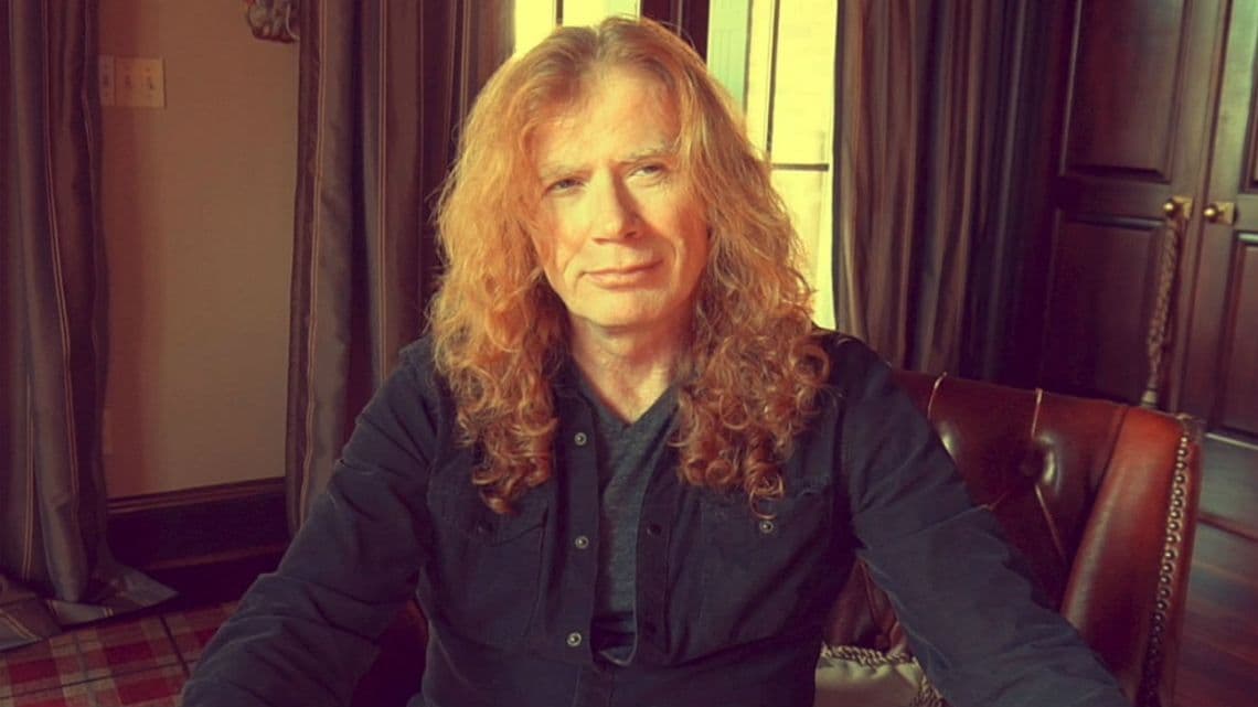 Dave Mustaine fue diagnosticado con cáncer de garganta