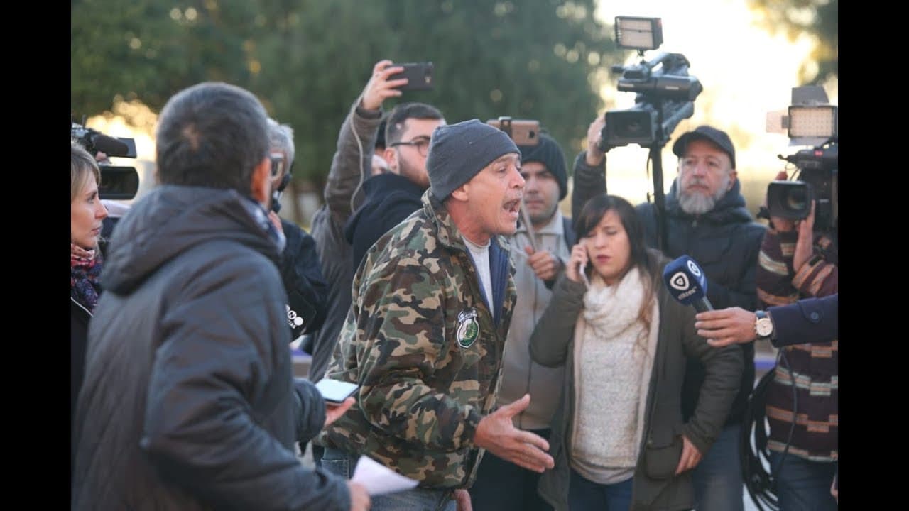 El emotivo gesto de un excombatiente de Malvinas en el Día de la Bandera