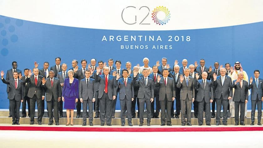 Optimismo en el Gobierno por el apoyo internacional que recibió Macri en la cumbre del G20