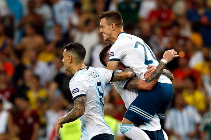 Semifinalista: la Argentina venció 2 a 0 a Venezuela y habrá superclásico con Brasil