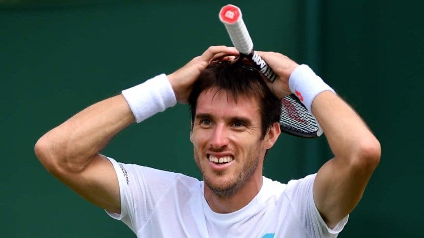 Mayer venció a Gulbis y debutó con el pie derecho en Wimbledon
