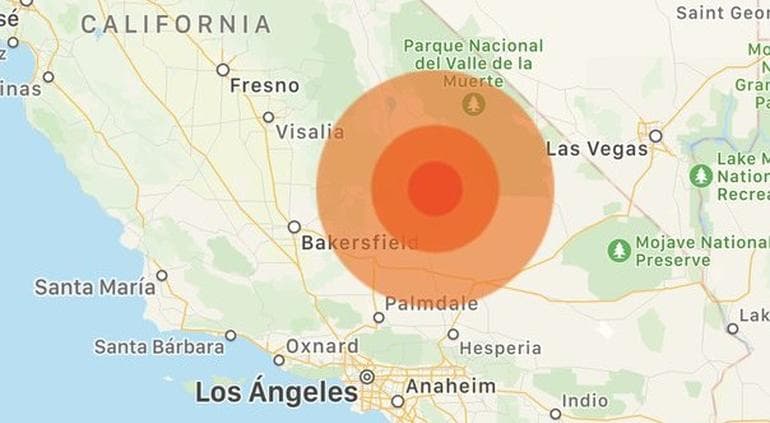 Un sismo de 6.4 grados sacudió a Los Ángeles, California