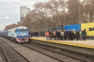 Macri inaugura la obra del viaducto San Martín