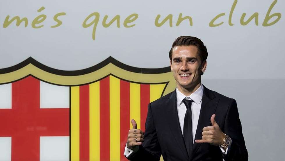 Oficial: Griezmann, nuevo jugador del Barsa