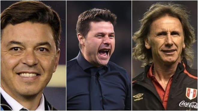 Marcelo Gallardo, Mauricio Pochettino y Ricardo Gareca, candidatos al The Best