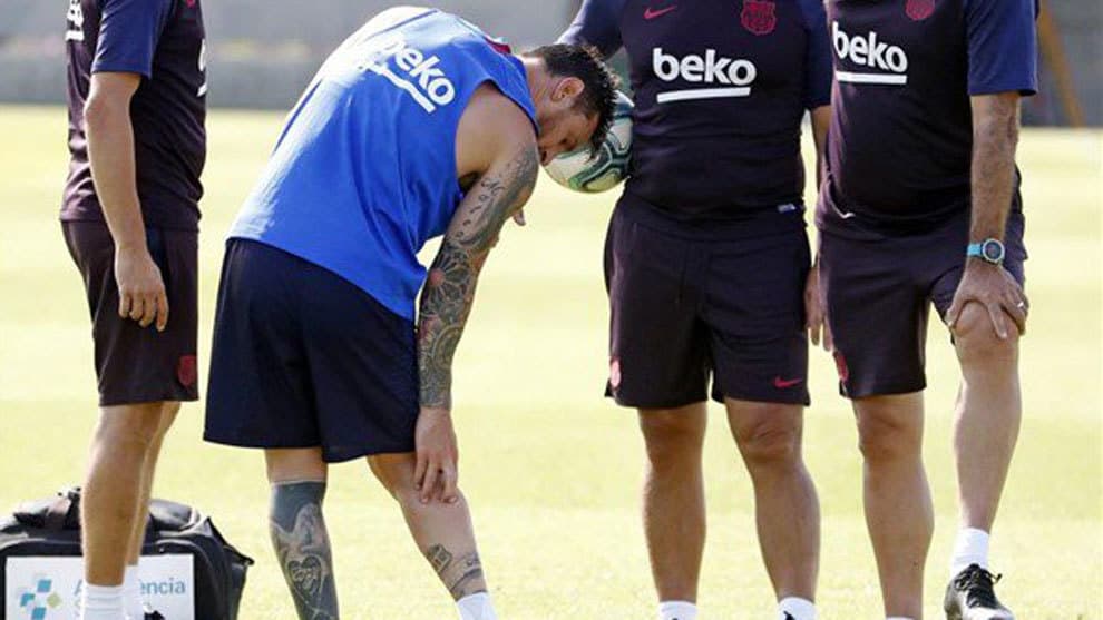 Messi se lesiona y no viaja a la gira del Barcelona en Estados Unidos