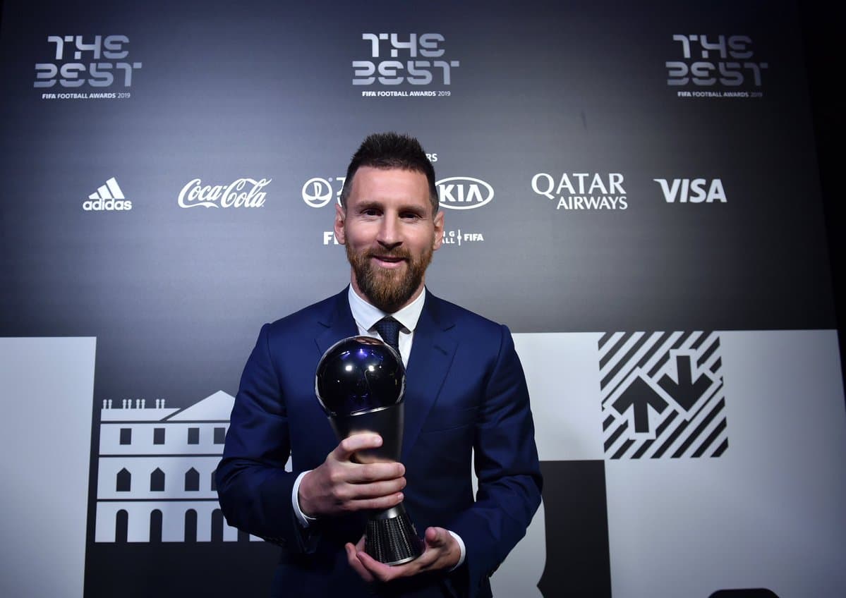 Lionel Messi es por primera vez The Best