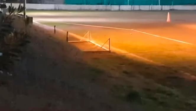 Valeria del Mar: un chico de 12 años murió aplastado por un arco en una cancha de fútbol