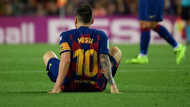 Barcelona dio el parte médico de Lionel Messi