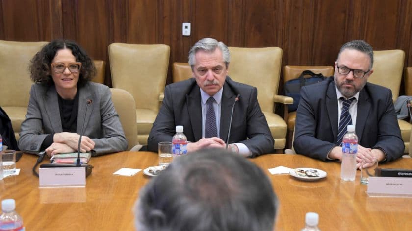 Alberto Fernández se reunió con la UIA: «Tenemos muchos puntos en común»