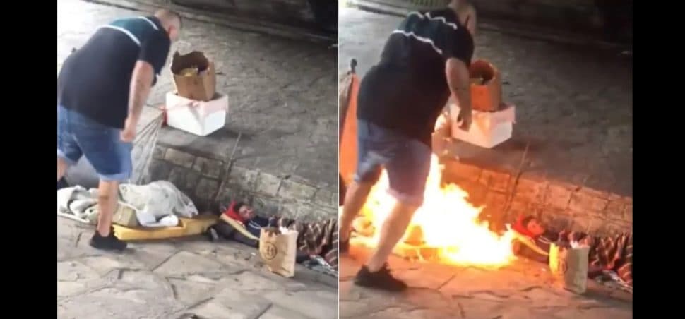 Otorgan arresto domiciliario al hombre que intentó quemar a dos indigentes debajo de un puente