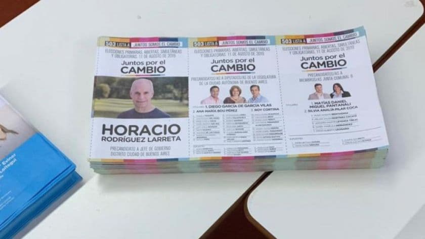 La Justicia Electoral prohibió a los partidos políticos entregar boletas dobladas