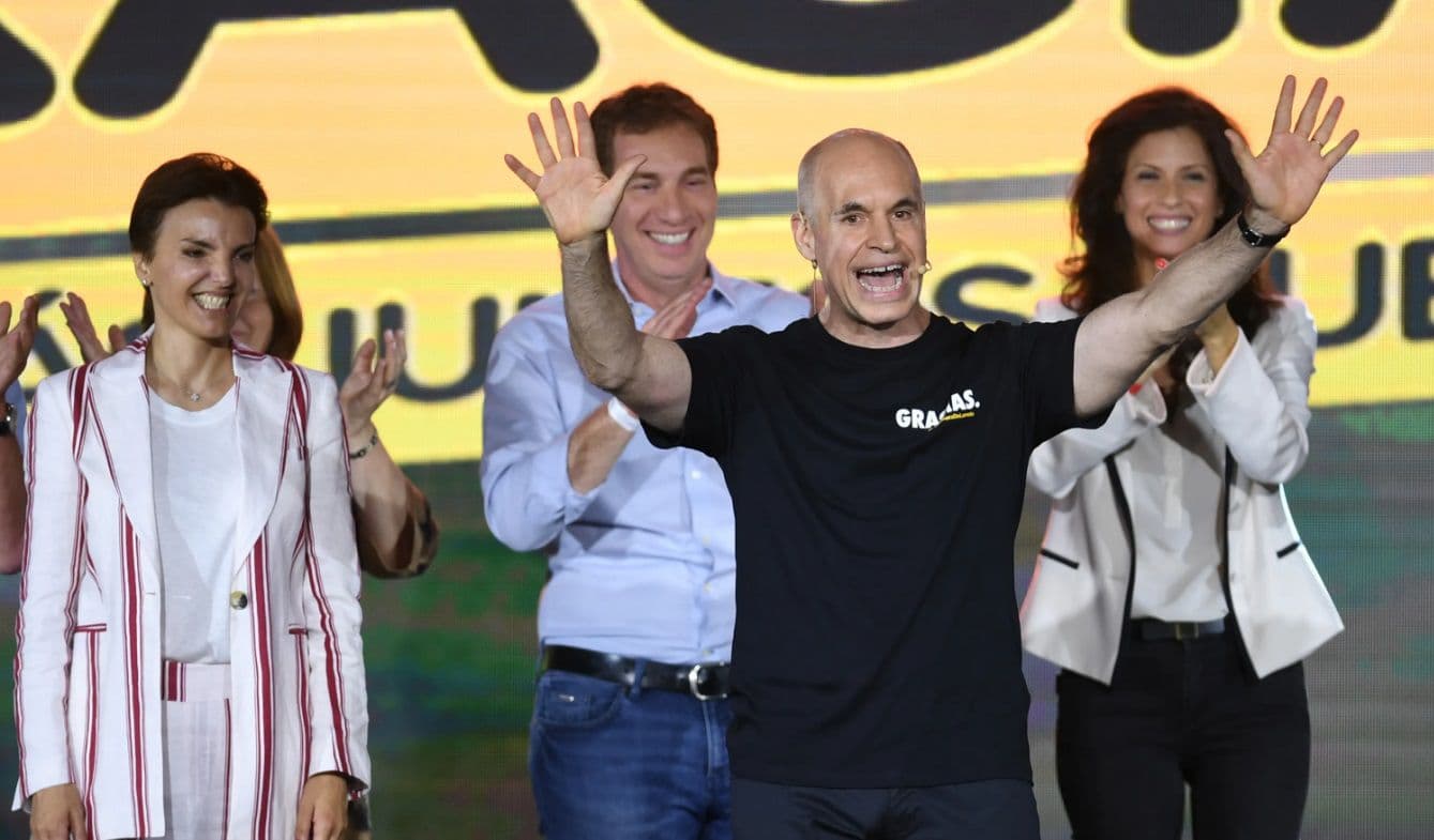 Horacio Rodríguez Larreta presenta su nuevo gabinete en la Ciudad