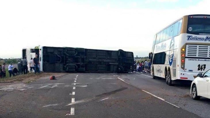 El nuevo parte médico sobre los niños accidentados en la ruta 2