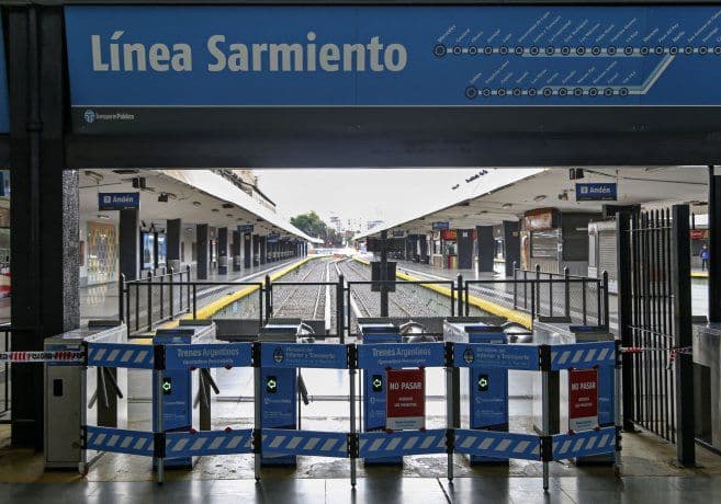 Paro en el tren Sarmiento: No habrá servicio en todo el día