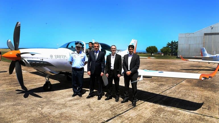 La Fuerza Aérea presentó sus nuevos aviones en Córdoba