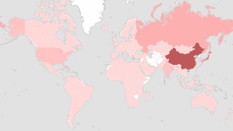 Mapa del día: los países con más cantidad de reservas de divisas