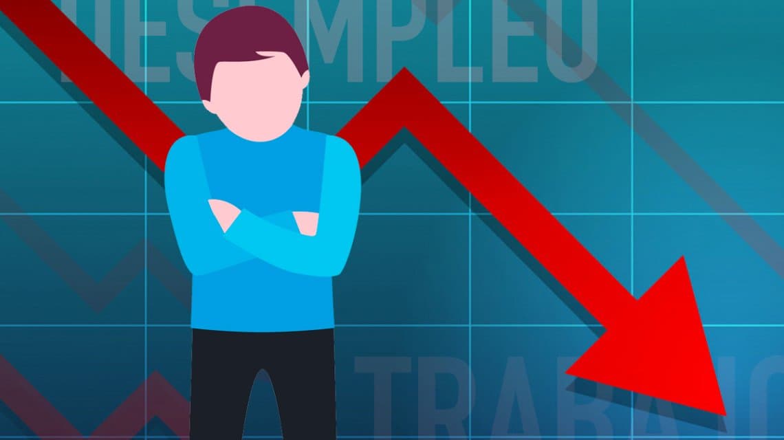 El empleo privado en octubre cayó otro 2,6% y acumula 21 meses de contracción