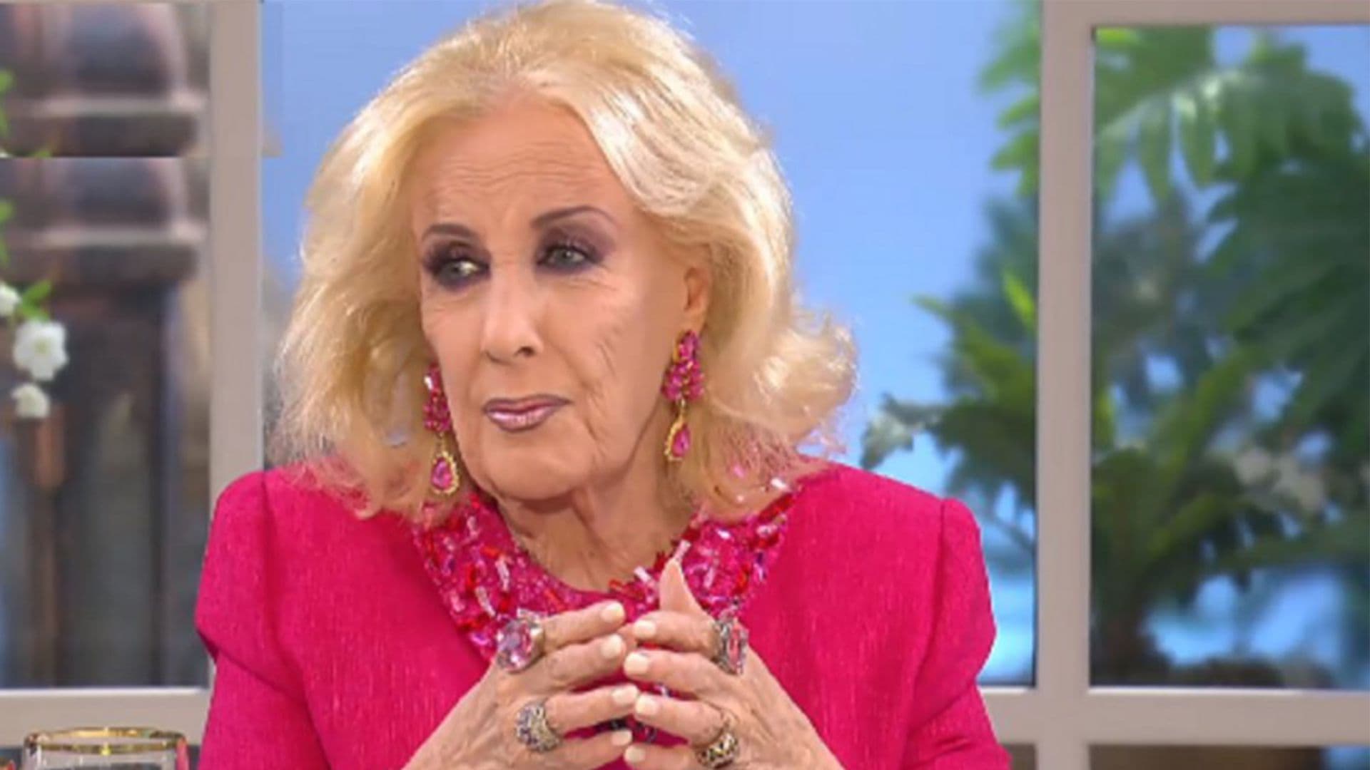 Mirtha Legrand sobre el incidente de Lucía Celasco: “No sé si había tomado algo”