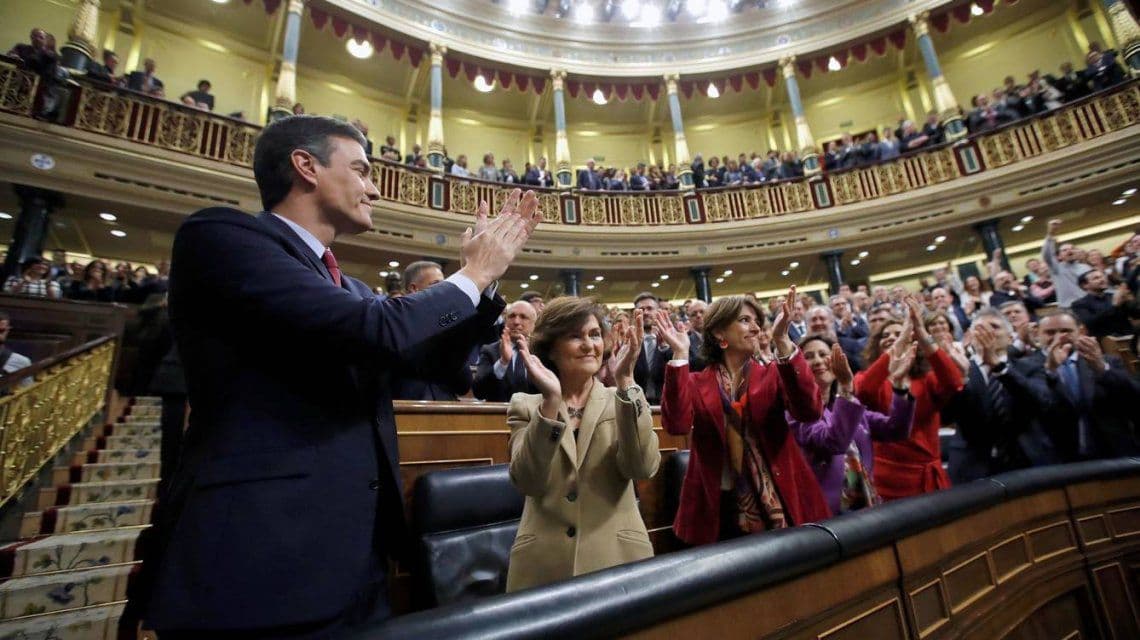 Pedro Sánchez consiguió los votos y volverá a ser presidente de España