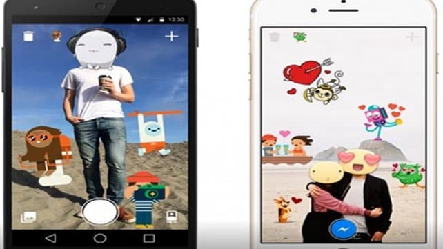 Facebook lanzó una aplicación para agregarle stickers a las fotos