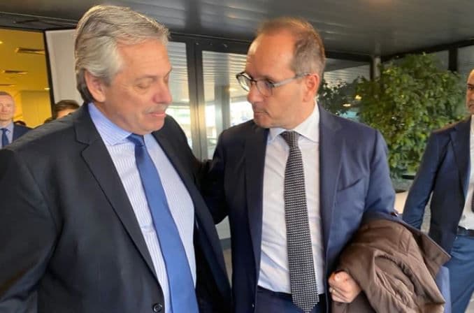Alberto Fernández arribó a Roma: será recibido por el Papa Francisco