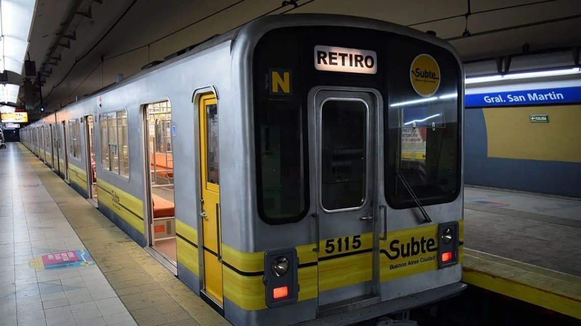 El lunes vuelve a funcionar la línea C de Subte luego de dos semanas de obras