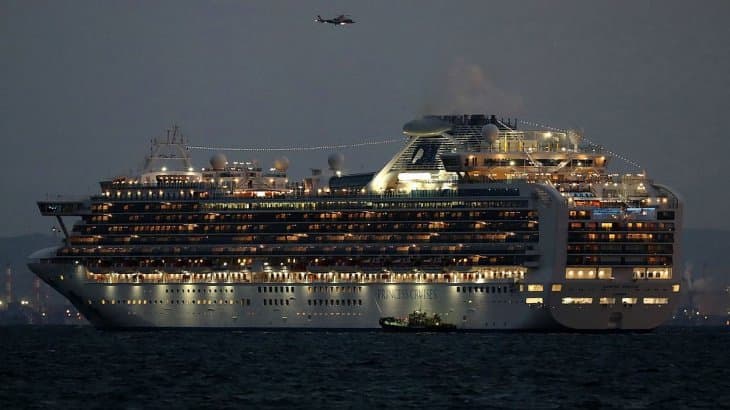 Coronavirus: confirman la presencia de ocho argentinos en el crucero japonés en cuarentena