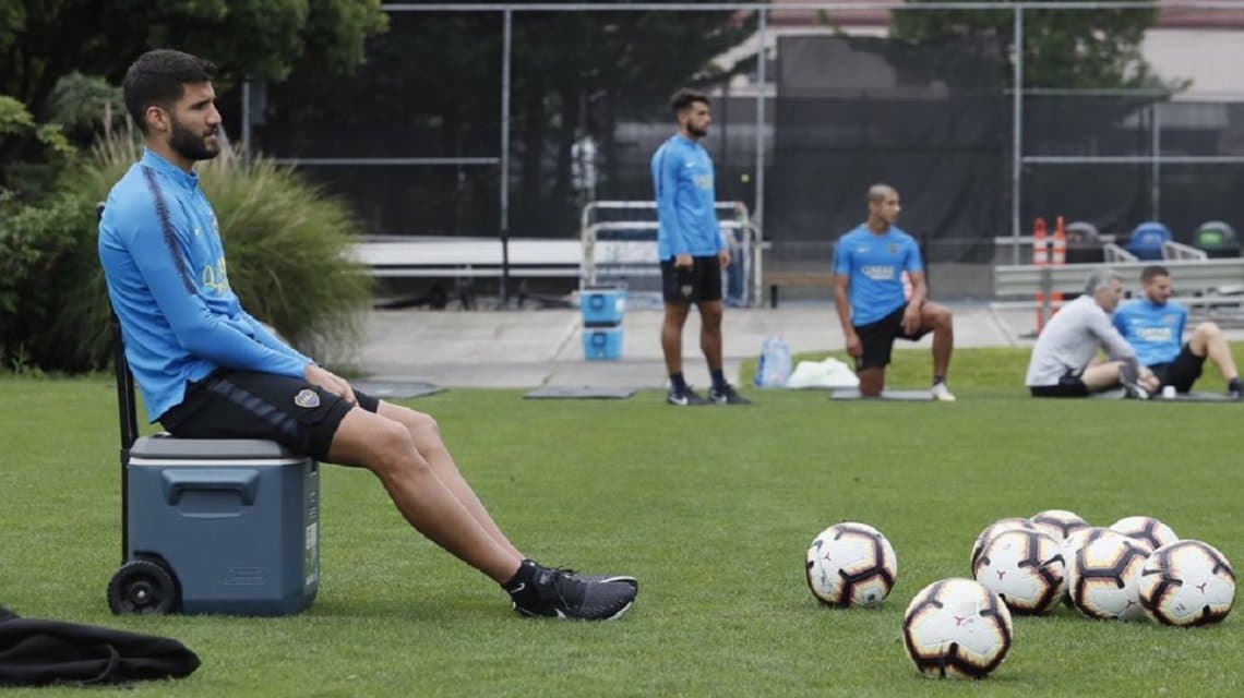 Un mala para Boca: Lisandro López se fracturó y estará un mes sin jugar