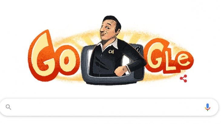 Google homenajea a Roberto Gómez Bolaños a 91 años de su nacimiento