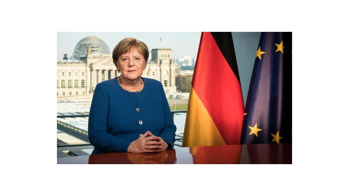 Para Merkel, Alemania vive «el mayor desafío desde la Segunda Guerra Mundial»