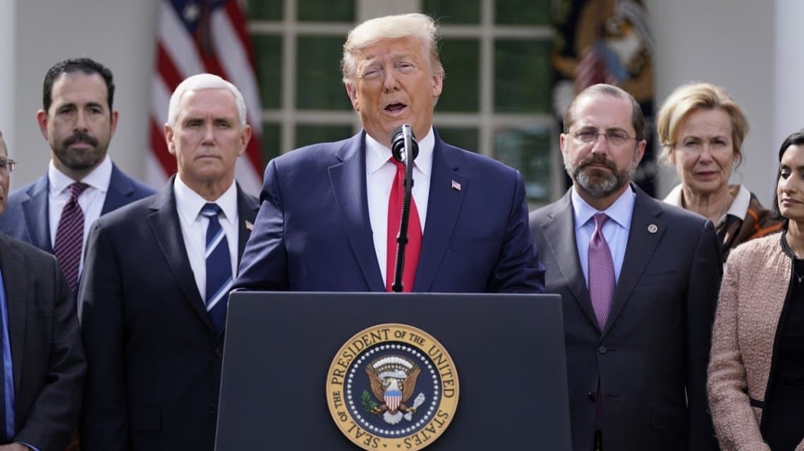 Coronavirus: marcha atrás de Donald Trump