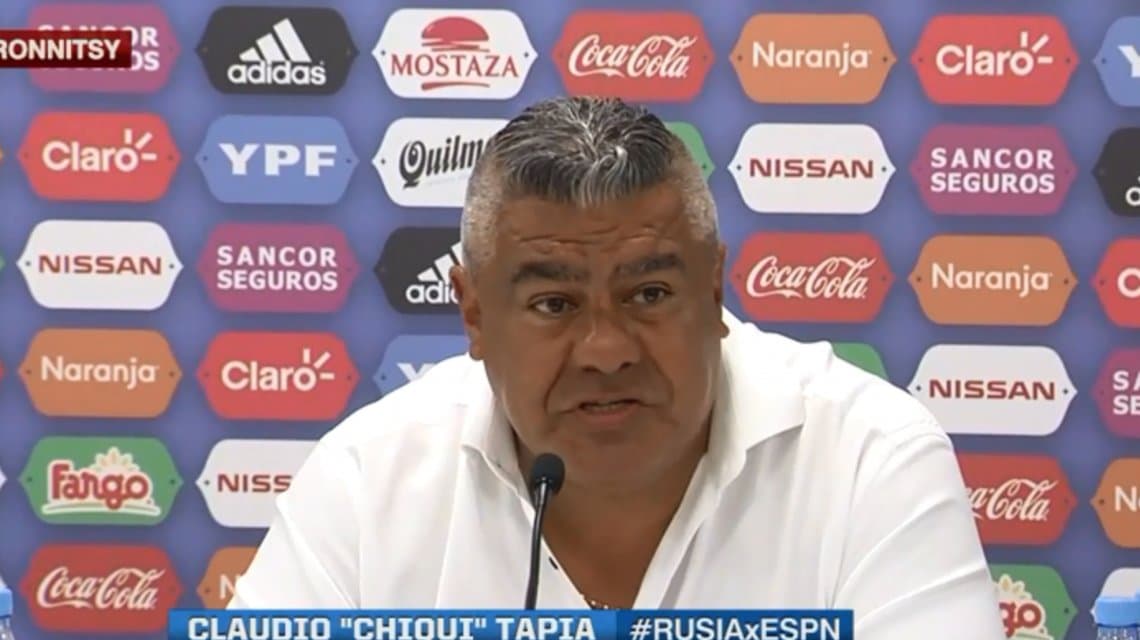 Chiqui Tapia aclaró que no hay plazos para la vuelta del fútbol