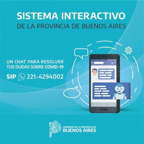 La Provincia lanza un chat por WhatsApp para consultar sobre el coronavirus