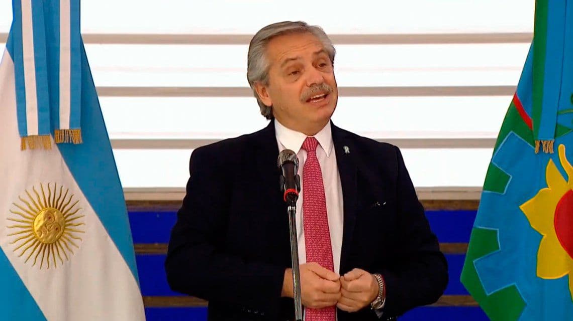 Alberto Fernández dijo que seguiremos con tapabocas «hasta que haya una vacuna»