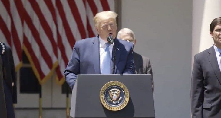 Trump admitió que toma hidroxicloroquina porque escuchó «buenas historias» sobre el medicamento