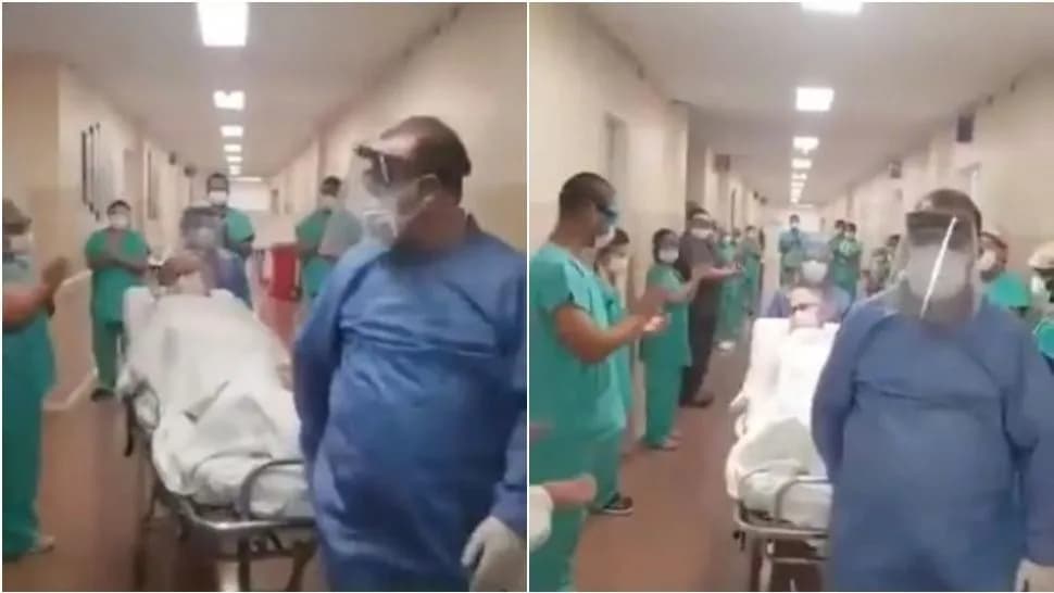 Tiene 93 años, venció al coronavirus y en el Centro Gallego lo celebraron con aplausos