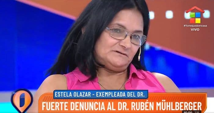 Estela Olazar, ex empleada de Mühlberger: «Teníamos que limpiar los residuos patogénicos sin guantes»